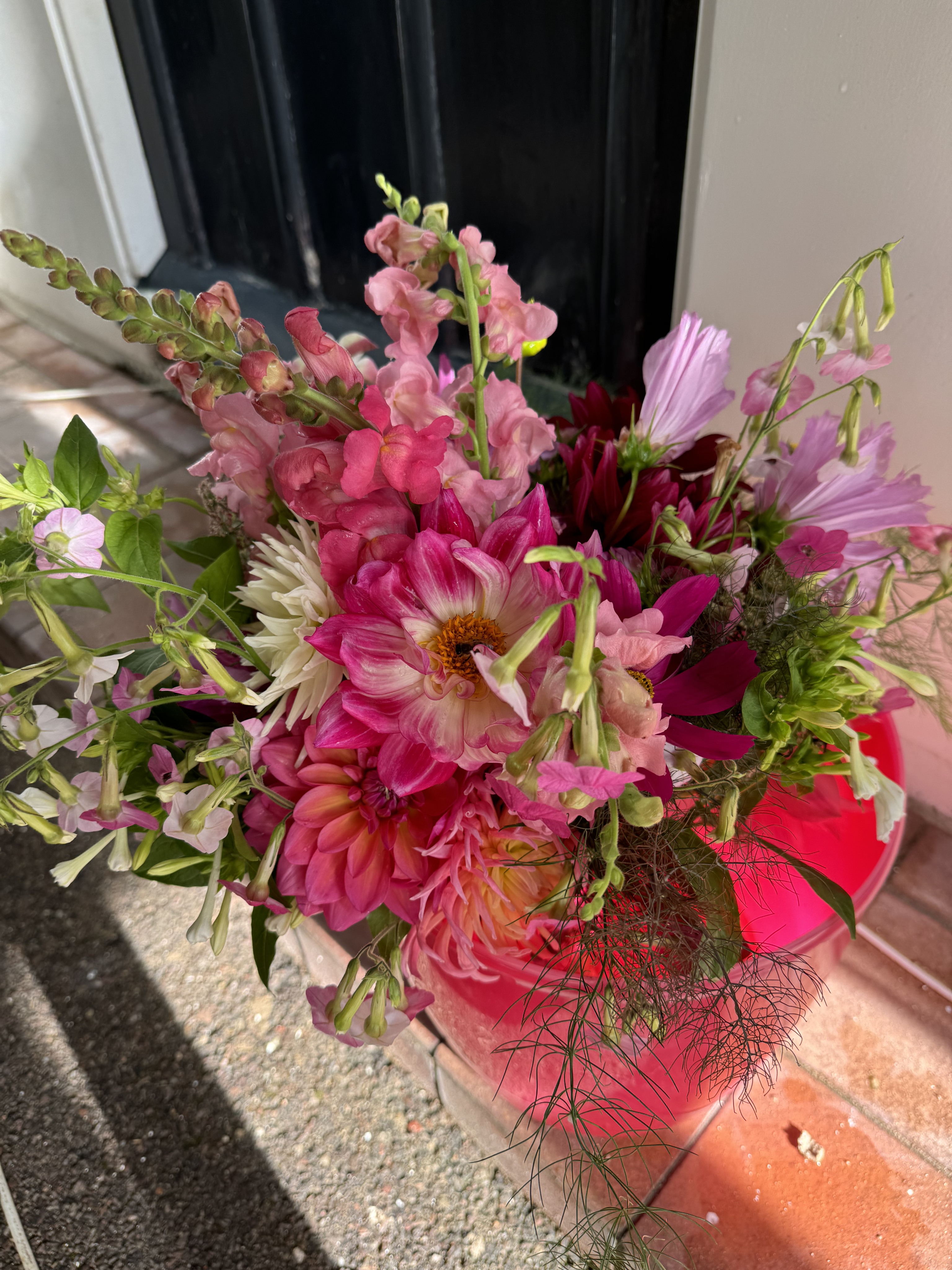 Person making Bouquette